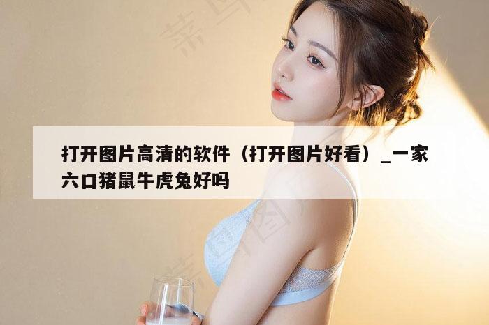 打开图片高清的软件(打开图片好看)_一家六口猪鼠牛虎兔好吗